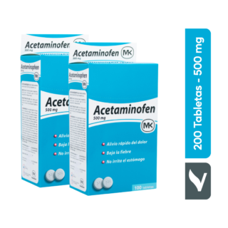 Acetaminofen MK - Vitaminas en el Salvador