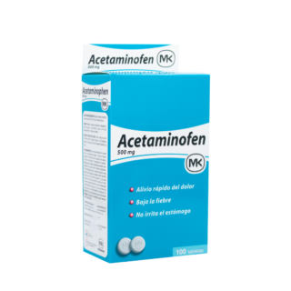 Acetaminofen MK - Vitaminas en el Salvador