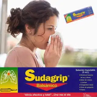 Alivie la gripe con SUDAGRIP INYECTABLE 3PACK