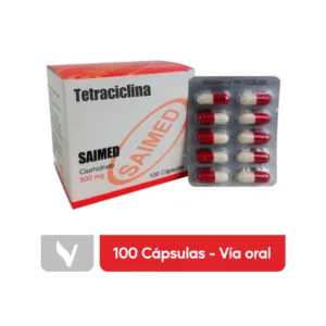 Tetraciclina 500mg Saimed - Imagen 2