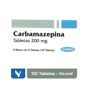 Carbamazepina 200mg Saimed - Imagen 2