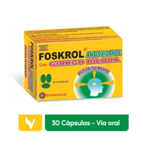 FOSKROL CON GINKGO BILOBA - Imagen 2