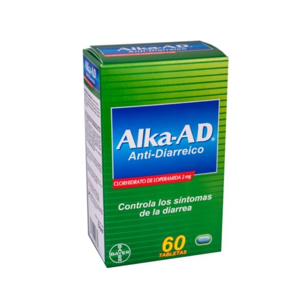 ALKA AD 60 TABLETAS (Anti-Diarreico)