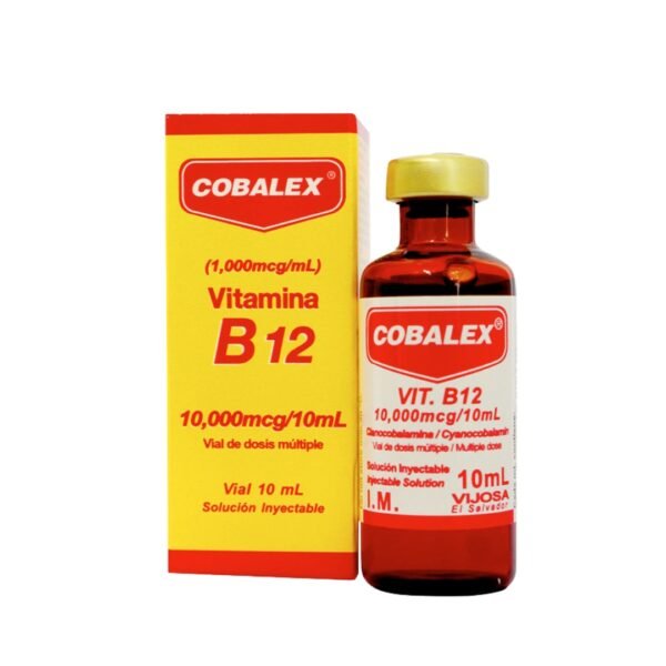 COBALEX Vitamina B12 Vial 10ml 3Pack (Inyecciones)