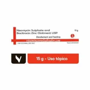 Neomicina Sulfato y Bacitracina Zinc Ungüento USP Duo Pack - Imagen 2