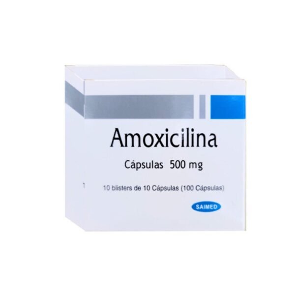 Elimine esa infeccion con Amoxicilina 500mg Saimed
