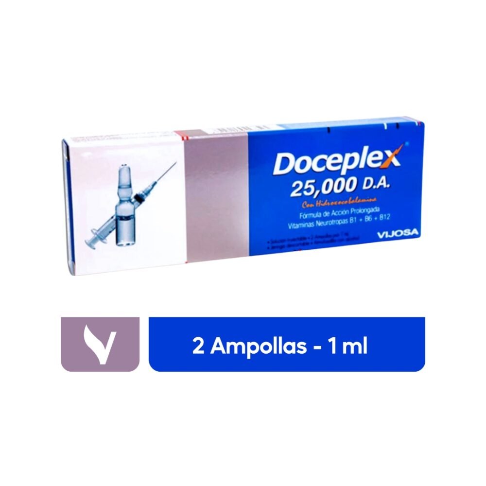 Tenplex Inyectable Adios al estres con DOCEPLEX INYECTABLE TRIPACK - Vites Salud