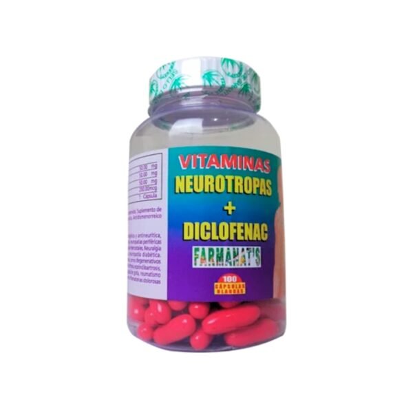 Sin dolor con VITAMINAS NEUROTROPAS+DICLOFENAC BOTE
