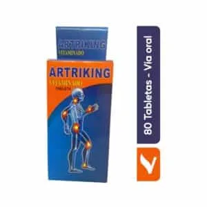 ARTRIKING VITAMINADO 80 Tabletas- VITAMINAS EN EL SALVADOR - VITES