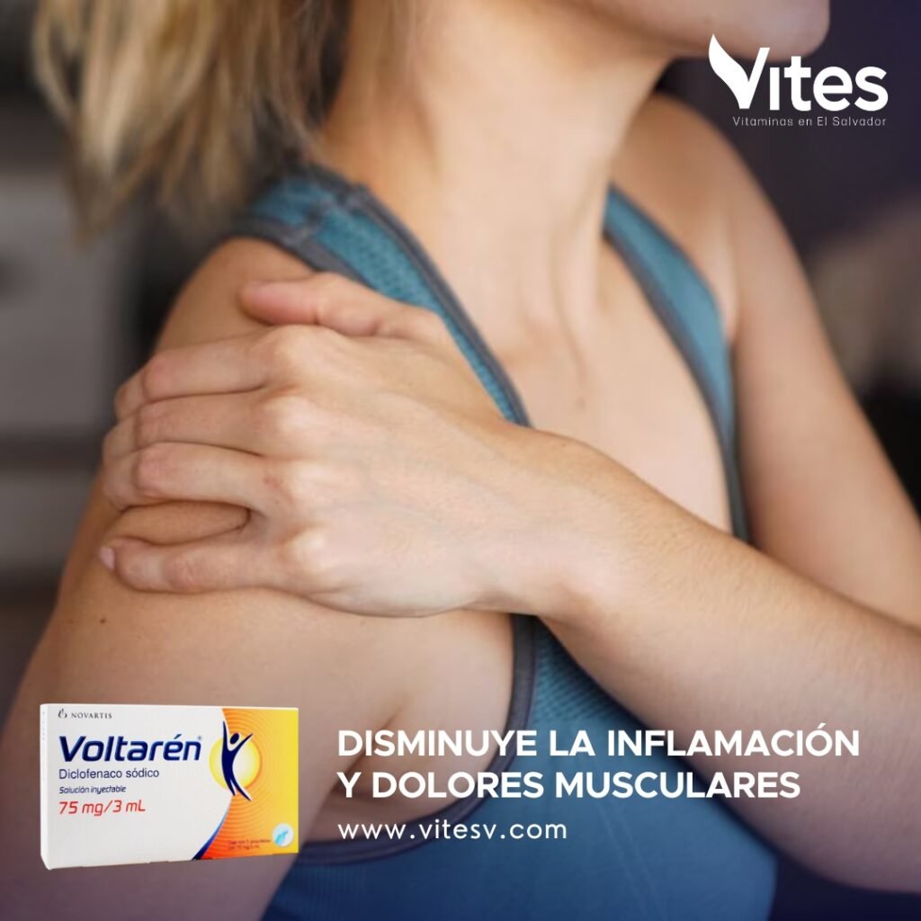 Voltrol Inyectable VOLTAREN inyectable 75 mg/3 ml - Vites Salud