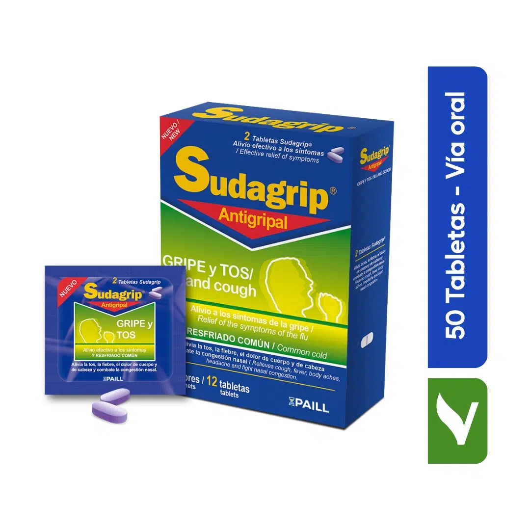 Sudagrip Gripe y Tos Tabletas - Imagen 2