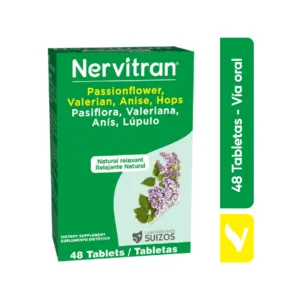 Nervitran Tranquilizante Natural Tabletas - Imagen 2