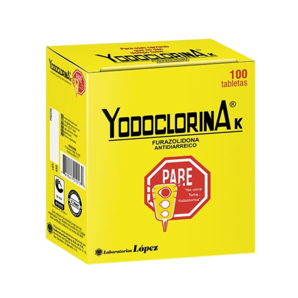 YODOCLORINA 100 Tabletas - Vites Salud