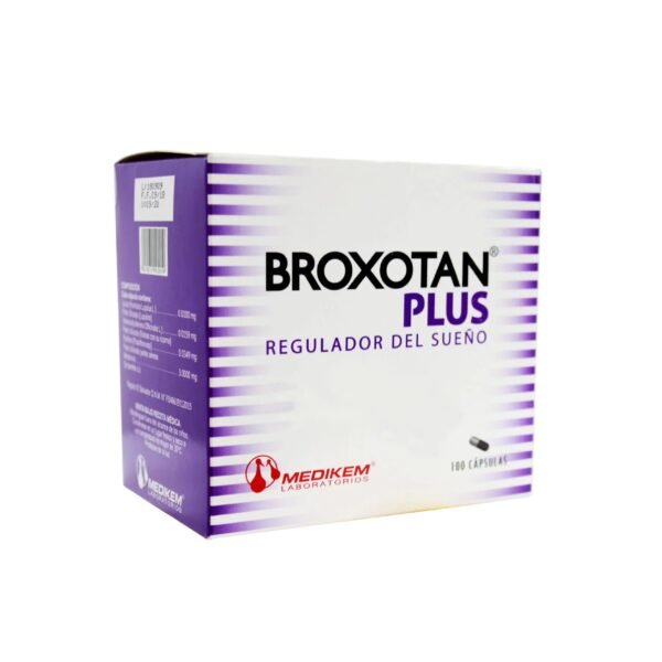 BROXOTAN PLUS X 100 CAPSULAS