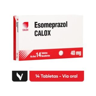 ESOMEPRAZOL CALOX 40mg 14 Tabletas - Imagen 2