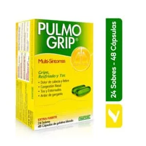 PULMOGRIP Cápsulas 24 Sobres - Imagen 2