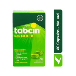 TABCIN EXTRA FUERTE NOCHE 60 Liquid Gels Cápsulas - Imagen 2