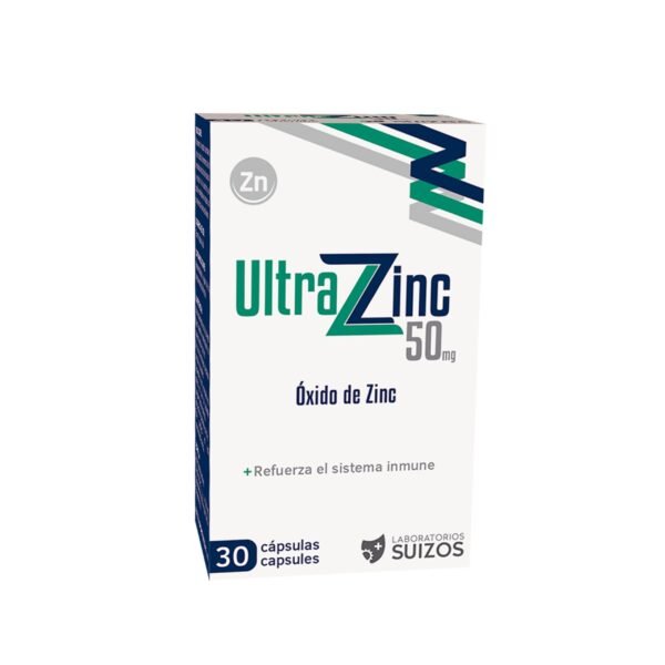 ULTRA ZINC 50 mg 30 Cápsulas