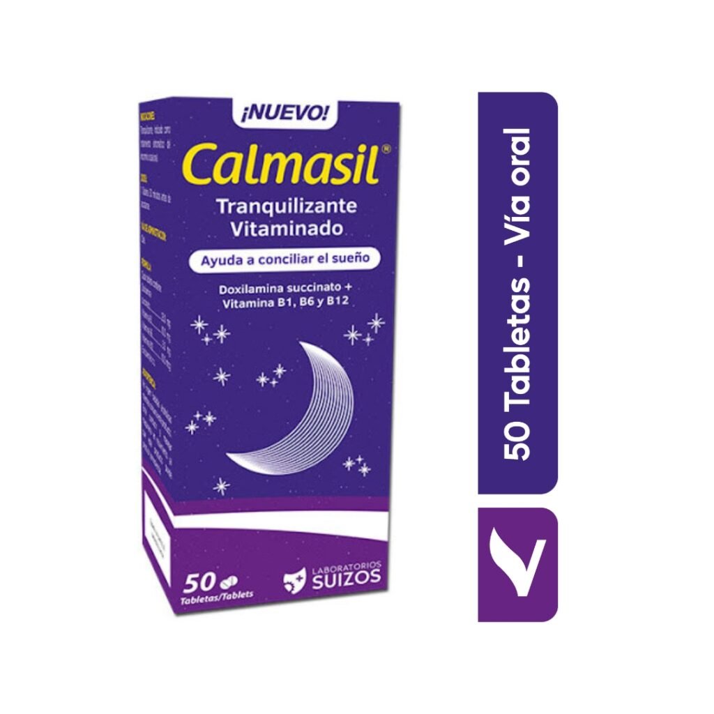 CALMASIL 50 Tabletas - Vites Salud