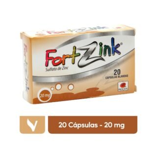 FORTZINK 20MG 20 Cápsulas - Imagen 3