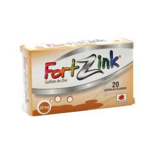 FORTZINK 20MG 20 Cápsulas