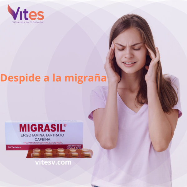 Migrasil 20 Tabletas – ¡Despídete de la Migraña! ✨