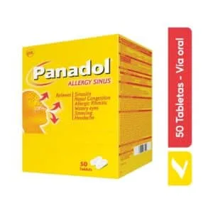 PANADOL ALLERGY SINUS 25 Sobres - Imagen 3