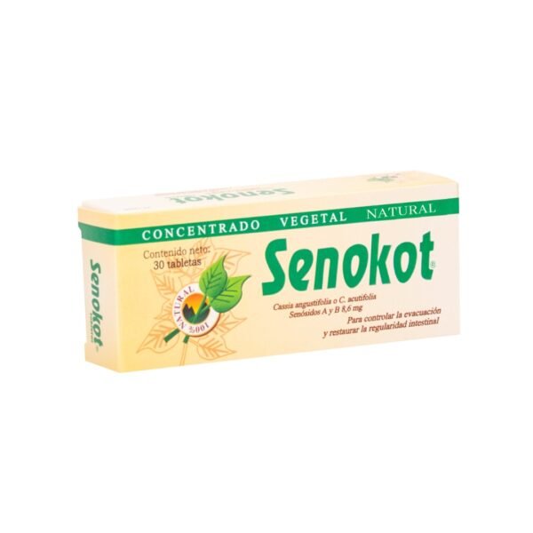 SENOKOT 30 Tabletas