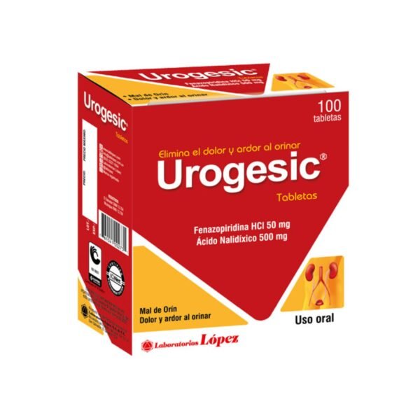 UROGESIC 100 Tabletas