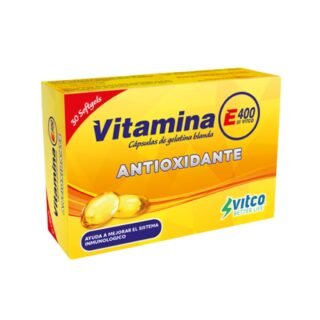 VITAMINA E Antioxidante 30 Softgels