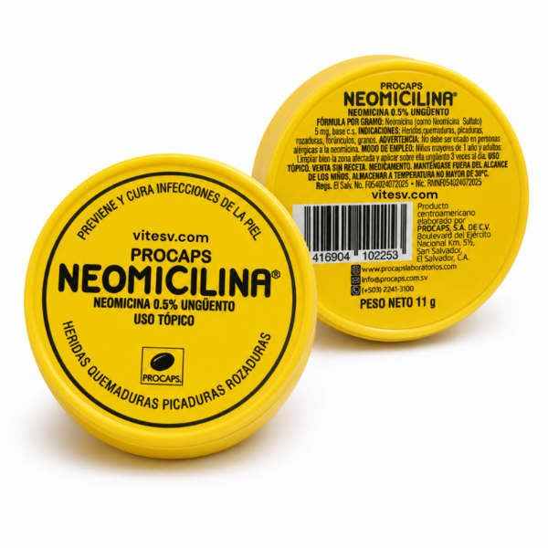 NEOMICILINA UNGUENTO UNIDAD