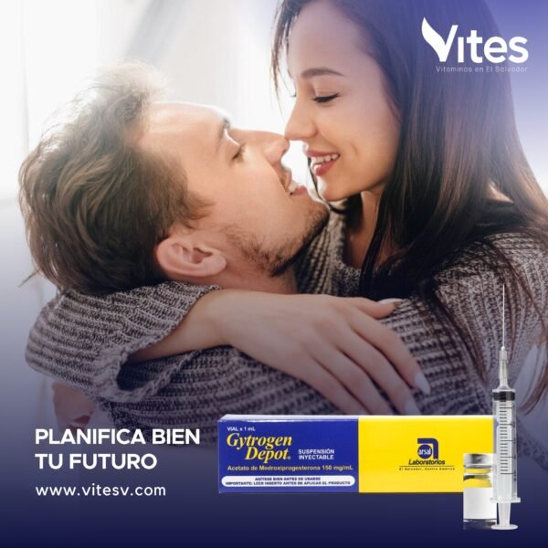 Gytrogen Depot Inyectable - Anticonceptivo trimestral
