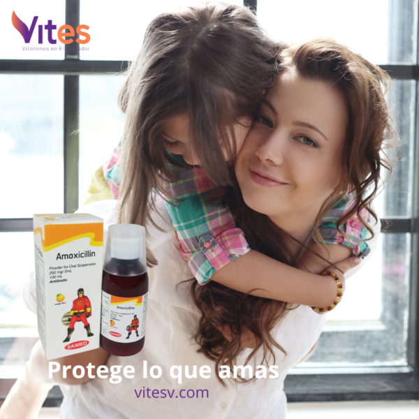 Optimiza la salud de tu hijo con Amoxicilina Suspension 100ml 2pack