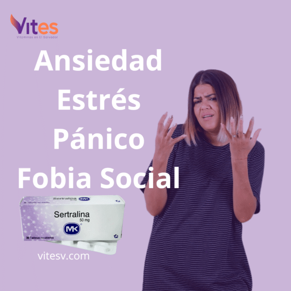 Sertralina MK 50mg | 30 Tabletas recubiertas