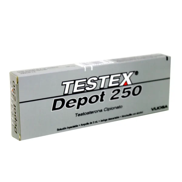 Testex Depot 250 mg ampolla testosterona inyectable