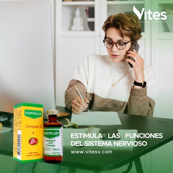 Fortiplex Vial Inyectable 10ml - Paquete de 3